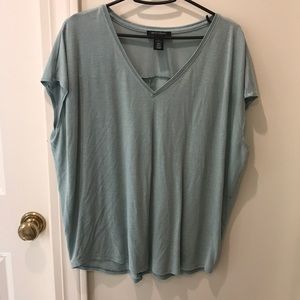 Teal shirt